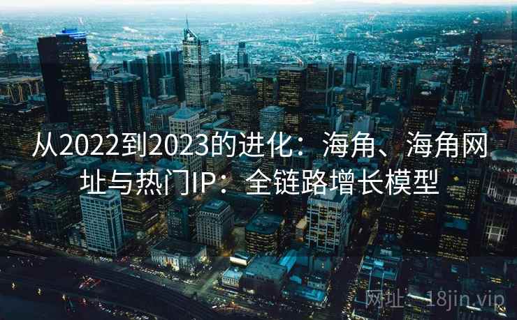 从2022到2023的进化：海角、海角网址与热门IP：全链路增长模型