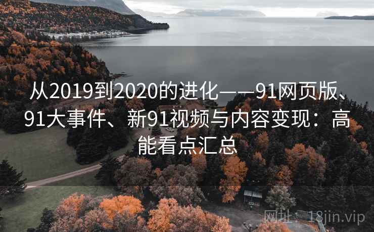从2019到2020的进化——91网页版、91大事件、新91视频与内容变现：高能看点汇总
