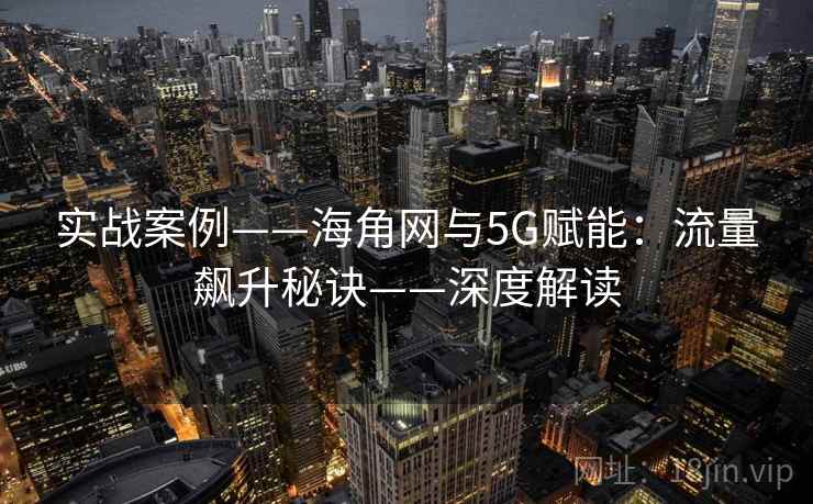 实战案例——海角网与5G赋能：流量飙升秘诀——深度解读